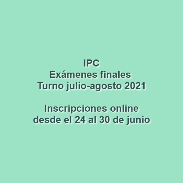 Cronograma De Exámenes Finales Julio Agosto 2021 Instituto De Profesorado Concordia 5771