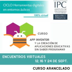 Curso App Inventor y la creación de aplicaciones educativas sin programar