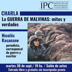 Charla «La Guerra de Malvinas, mitos y verdades»