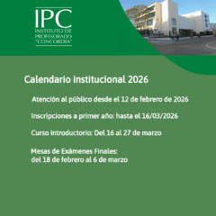 Apertura del ciclo lectivo 2026