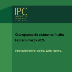 Cronograma de exámenes finales febrero-marzo 2026